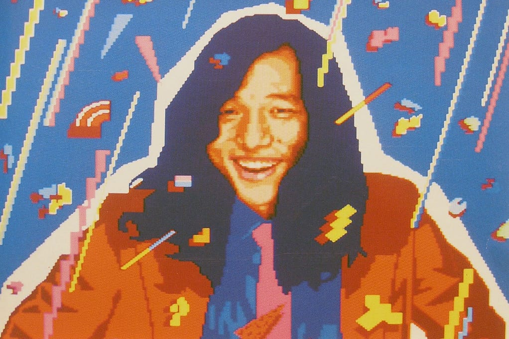 Tatsuro Yamashita's album cover for "Best Pack"