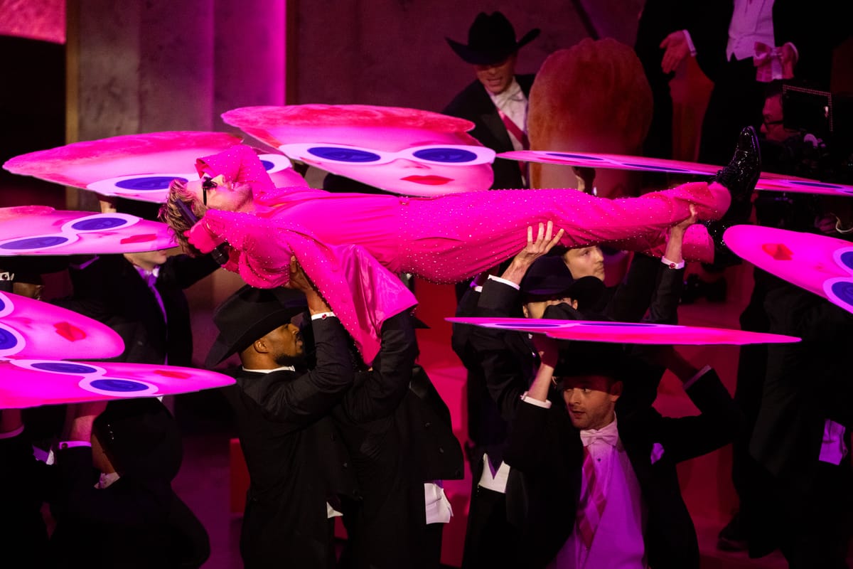 Ryan Gosling performing "I'm Just Ken" at the 2024 Oscars